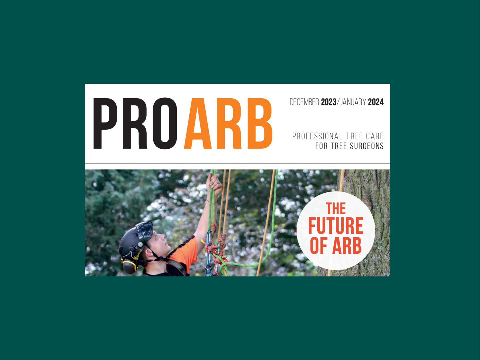 Featured Article in Pro Arb Magazine