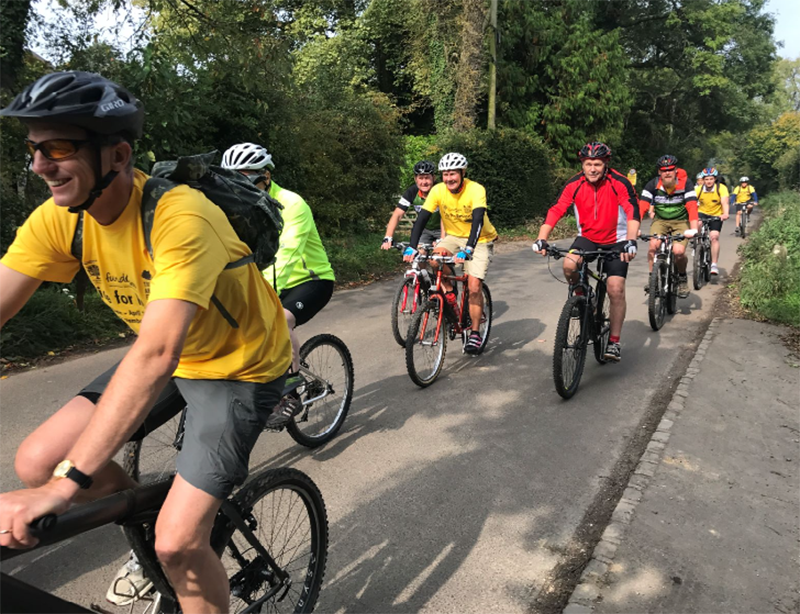 Supporting the Fund4Trees Charity Bike Ride
