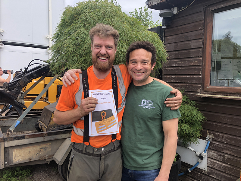 Congratulations to Stuart, our May Employee of the Month